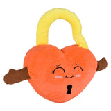 Plush Padlock Heart 12.5"