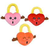 Plush Padlock Heart 12.5"