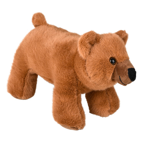 Plush Grizzly Bear 10" Mink