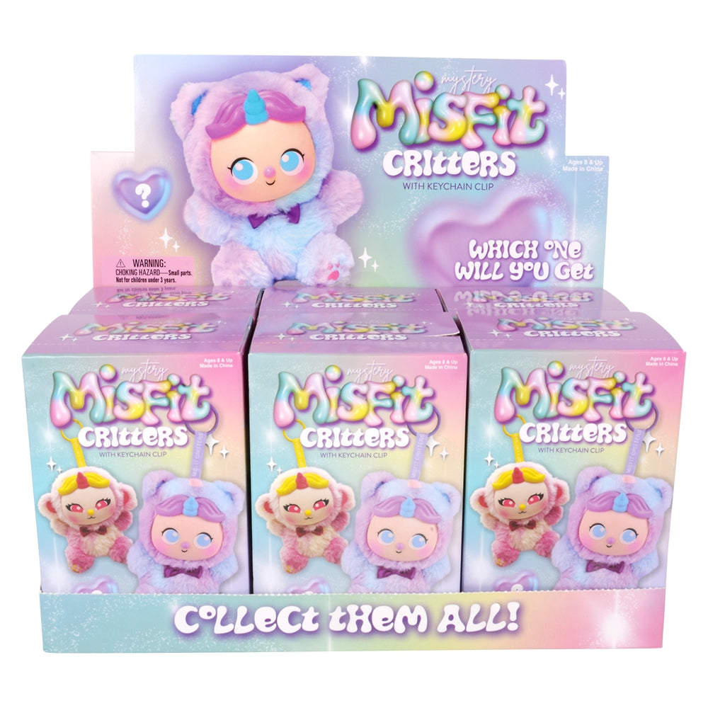 Misfit Critters Blind Box 6ct (6 PC Display)