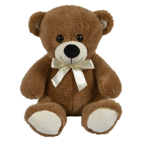 Plush Mink Bear 9" Sitting Bear