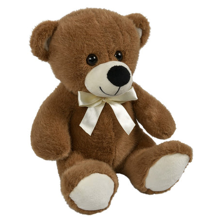 Plush Mink Bear 9" Sitting Bear