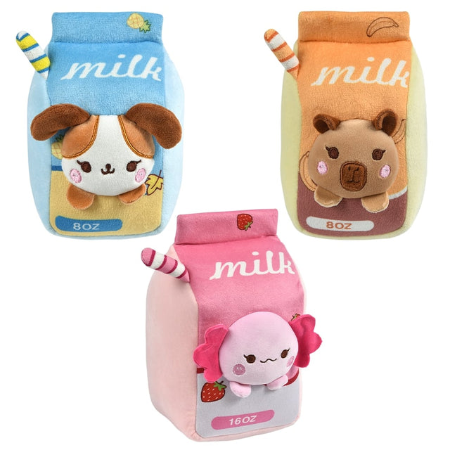 Milk Carton Plush 10"