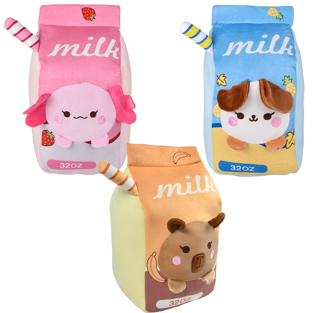 Milk Carton Plush 16" (1 PC)