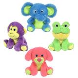 Neon Animal Plush Assortment (11 in)