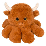 Plush Octo-Highland Cow 6.5"