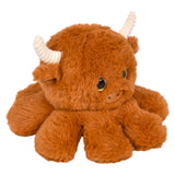 Plush Octo-Highland Cow 6.5"