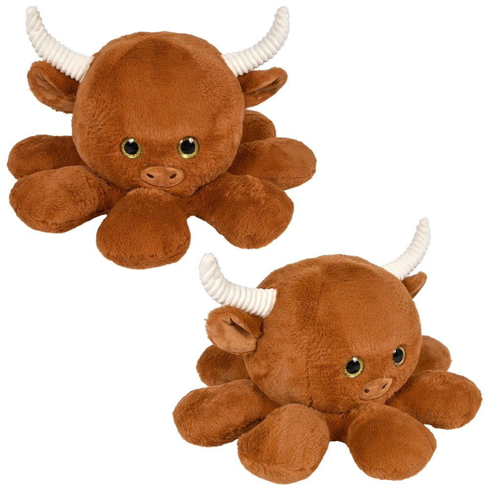 Plush Octo-Highland Cow (1 PC)