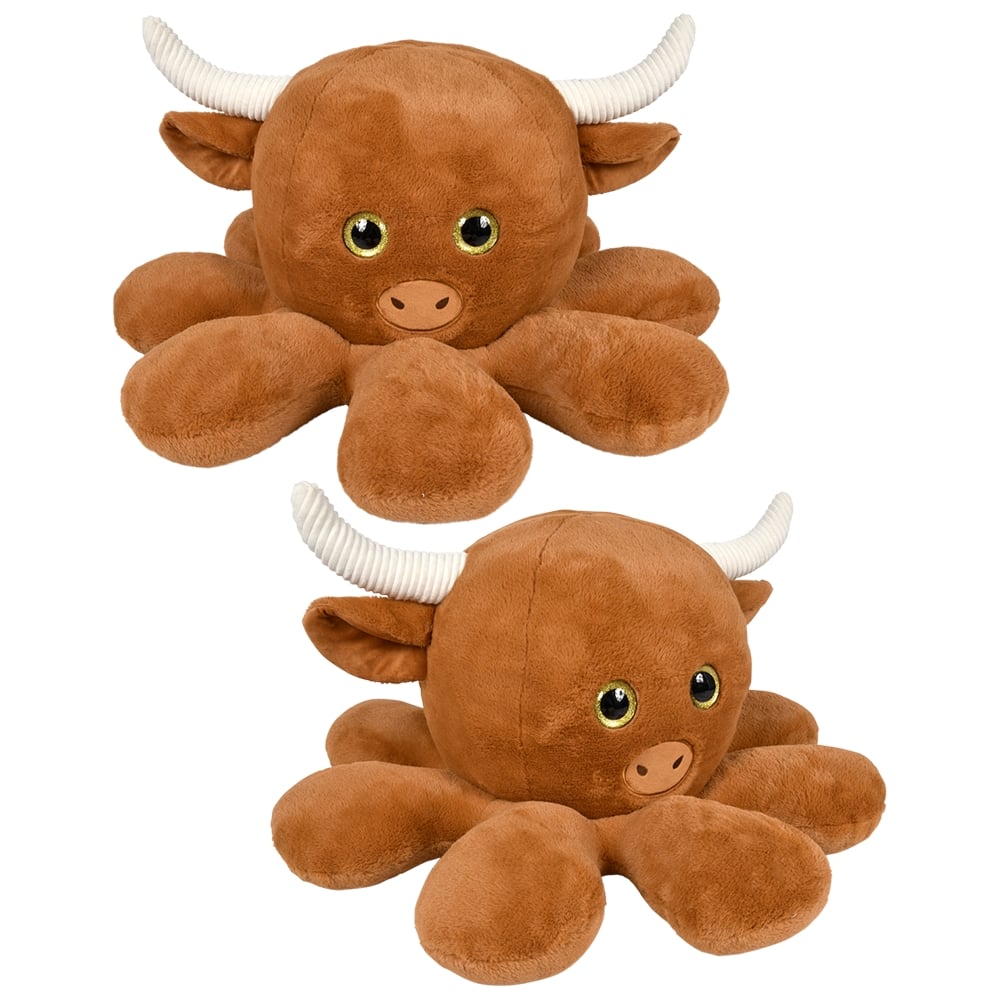 Plush Highland Cow (28.5" Super Stuffed)