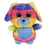 Plush Dog Toy 10" Plump Pal Rainbow Dog