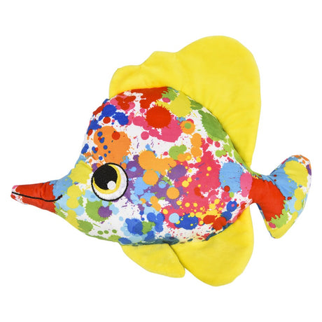 Plush Fish Paint Splash Fish 14"