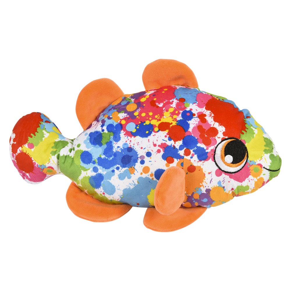 Plush Fish Paint Splash Fish 14"