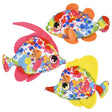 Plush Fish Paint Splash Fish 14"