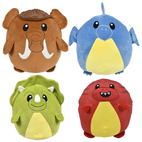 Dinosaur Eggamals Reverse-Eez Plush (12" Assorted)