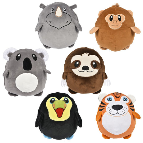 Reverse-Eez Eggamals Jungle Plush (8.5")