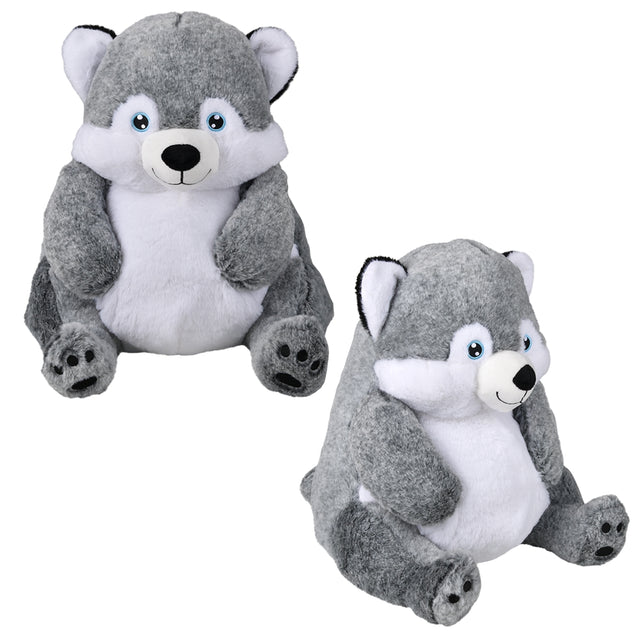 Husky Plush Toy 18" Tubby Tots