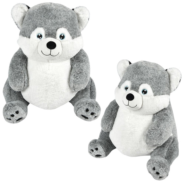 Husky Plush Toy 20" Tubby Tots