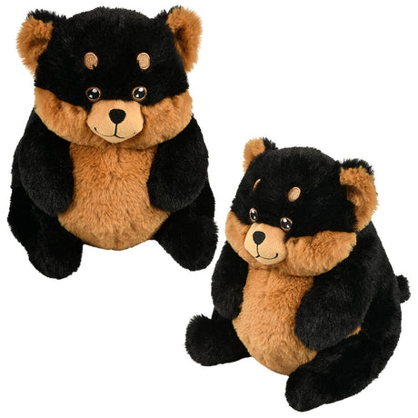 Plush Rottweiler Stuffed Animal 8.5"