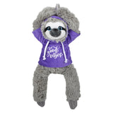 Plush Sloth With Hoodie (1 PC)