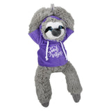 Plush Sloth With Hoodie (1 PC)