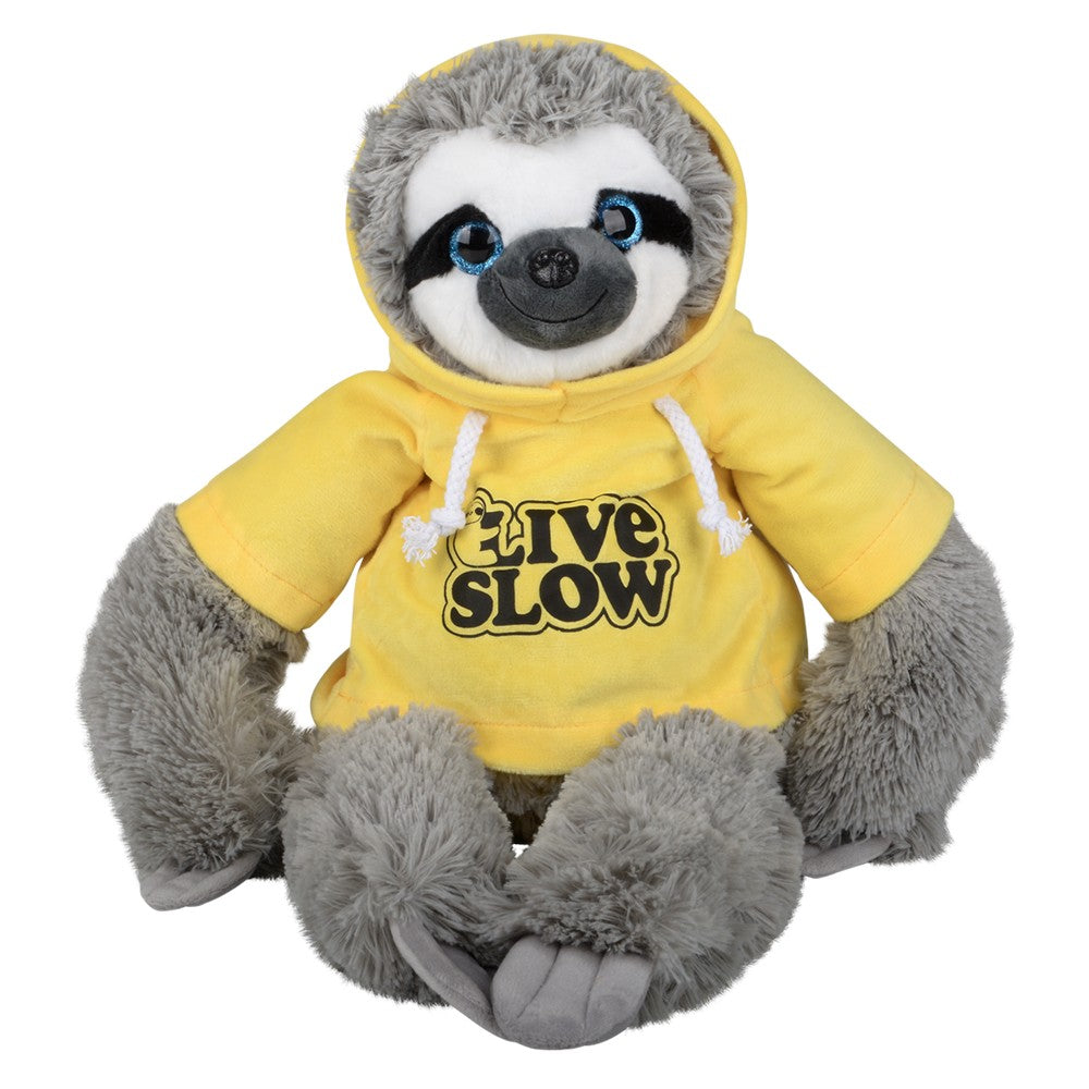 Sloth With Hoodie Plush Toy