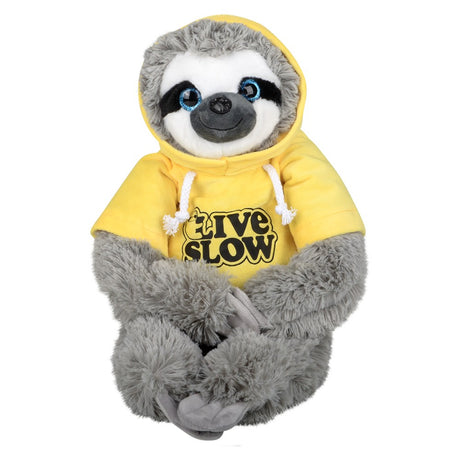 Sloth With Hoodie Plush Toy