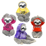 Sloth With Hoodie Plush Toy