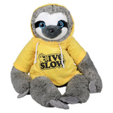 Plush Sloth With Hoodie 29"