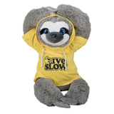 Plush Sloth With Hoodie 29"