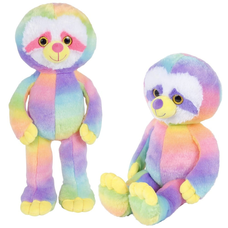Tie Dye Sloth Plush (21 in)
