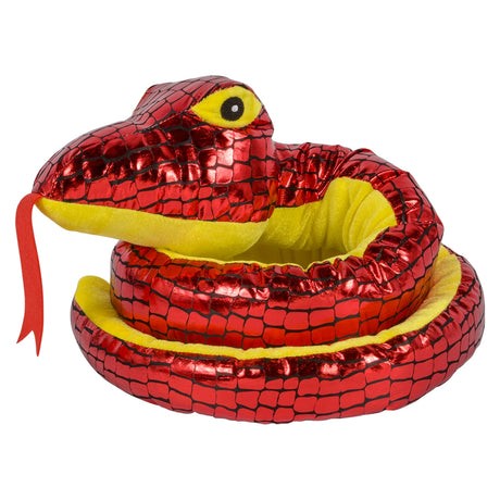 Foil Snakes 59" Plush Snake