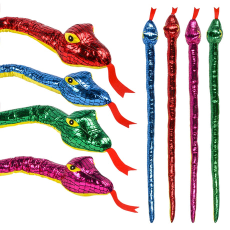 Foil Snakes 59" Plush Snake