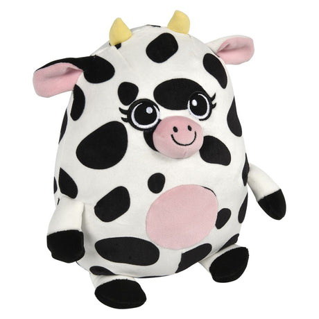 Squishy-Ishy Pig And Cow Plush (8 in.)