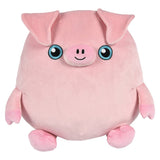 Squishy-Ishy Pig And Cow Plush 15"