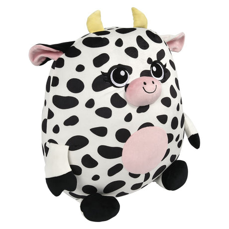Squishy-Ishy Pig And Cow Plush 15"