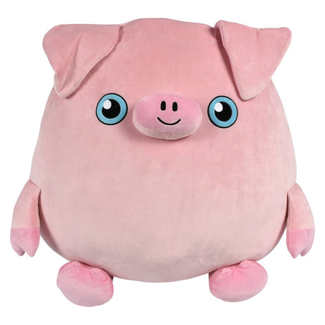Squishy-Ishy Pig And Cow Plush (24" 1 PC)