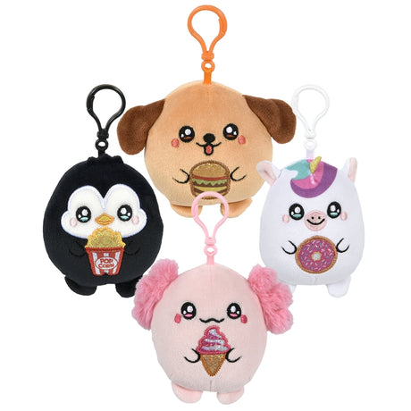 Squishy Animal Backpack Clip (3.5")
