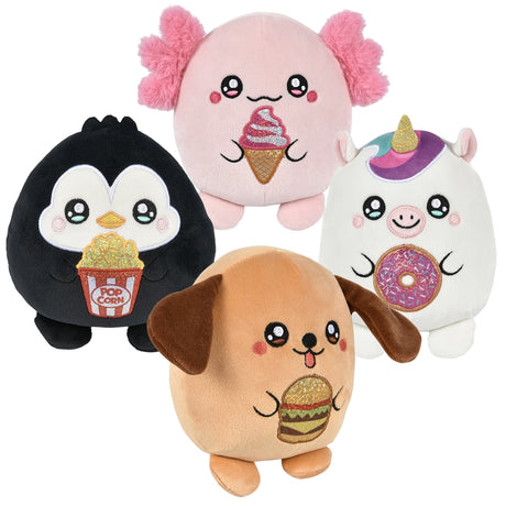 Foodie Animal Squishy-Ishies Backpack Clip