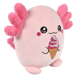 Squishy Foodie Animal Backpack Clip (3.5" Plush)