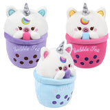 Bubble Tea Plush Animal Cup (1 PC)