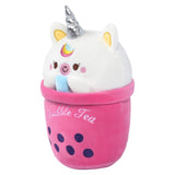 Bubble Tea Plush Animal Cup 13"