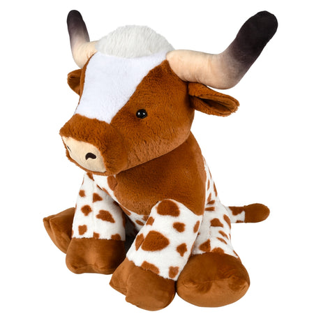 Plush Longhorn Cow 26"