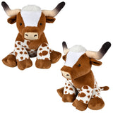 Plush Longhorn Cow 26"