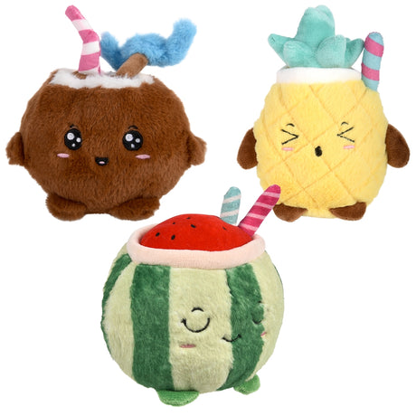 Tropical Fruit Drinks Plush (1 PC)