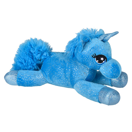 Plush Unicorn Laying Toy 10" Mink Highlight