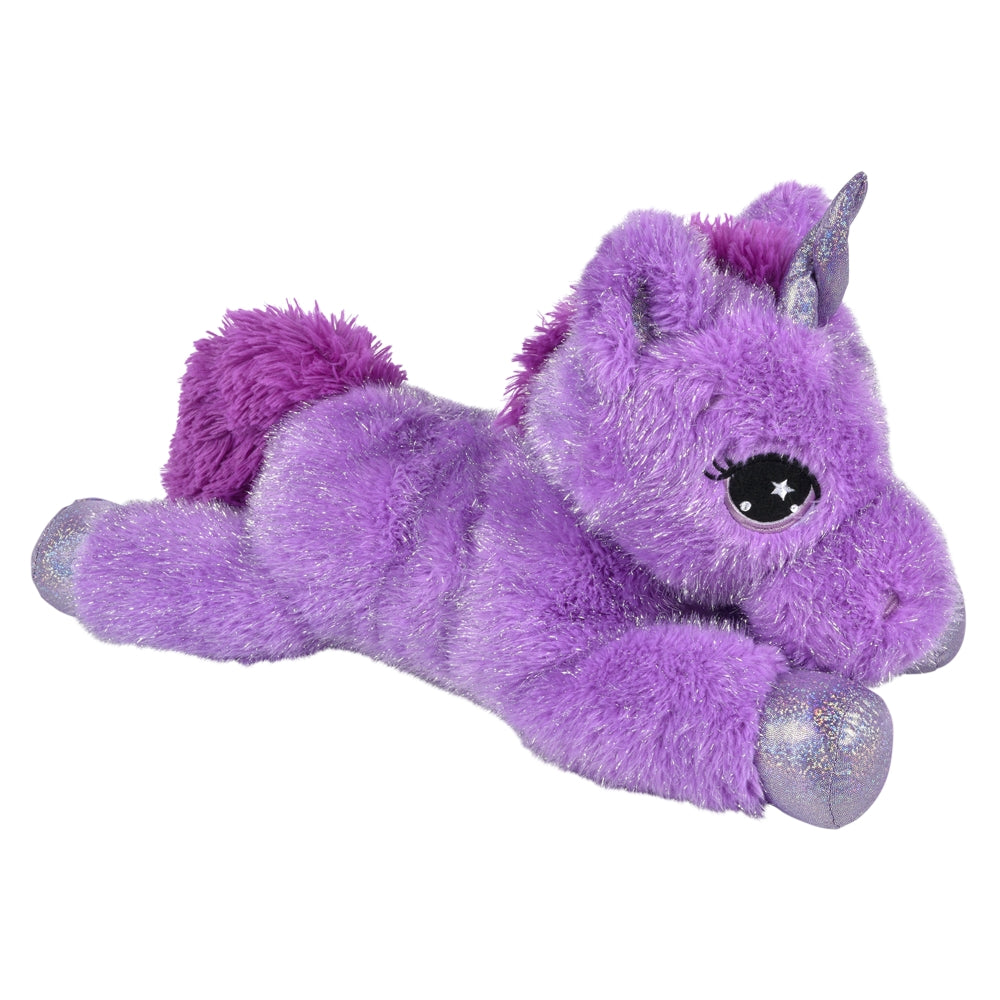 Unicorn Plush 20" Mink Highlight Laying Unicorn