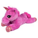 Unicorn Plush 24" Mink Highlight Laying Unicorn