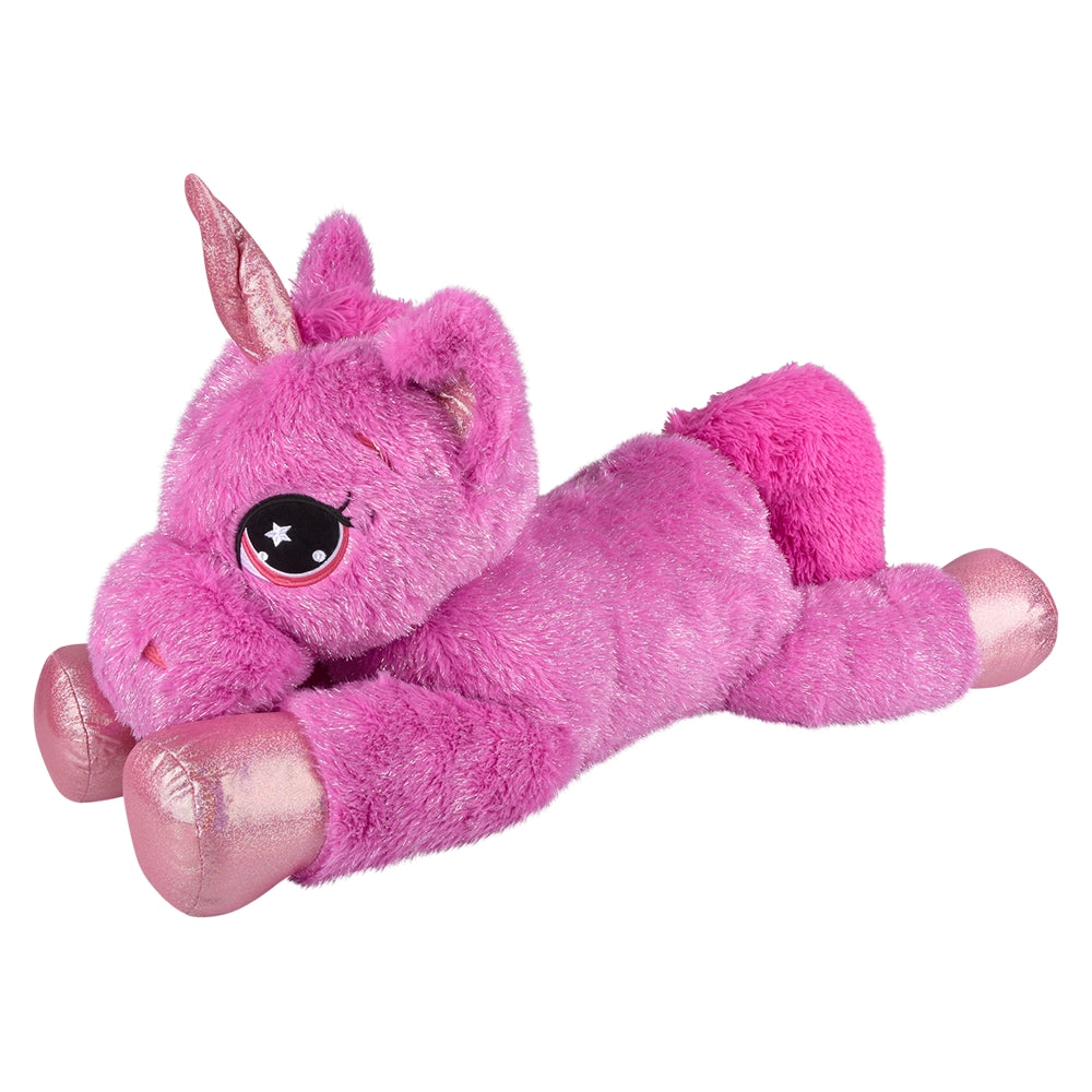 Unicorn Plush 36" Mink Highlight Laying