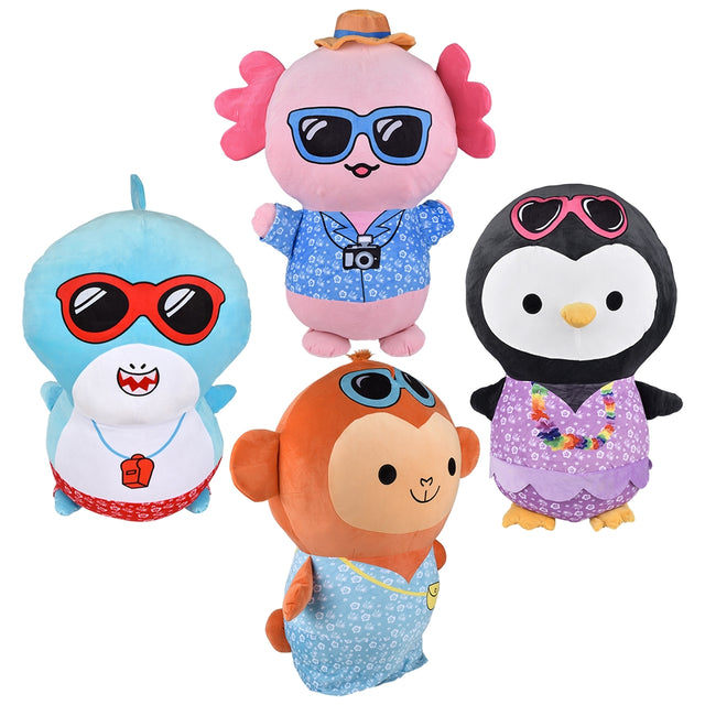 Vacation Animals Plush 33"