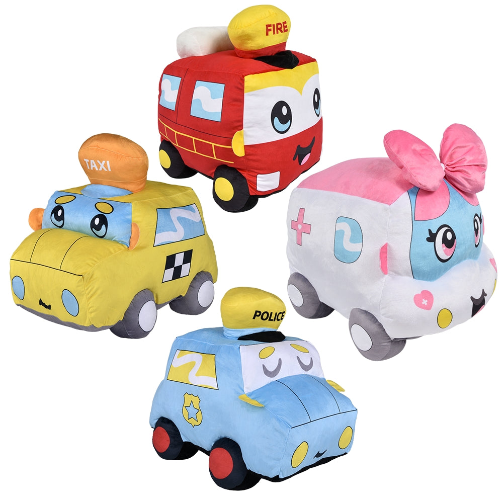 Plush Vehicles 18" Super Stuffed